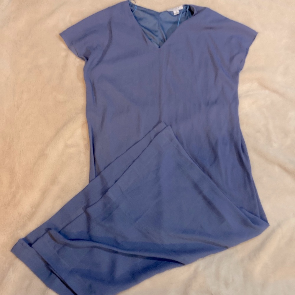 Periwinkle Blue Maxi Sheath Dress